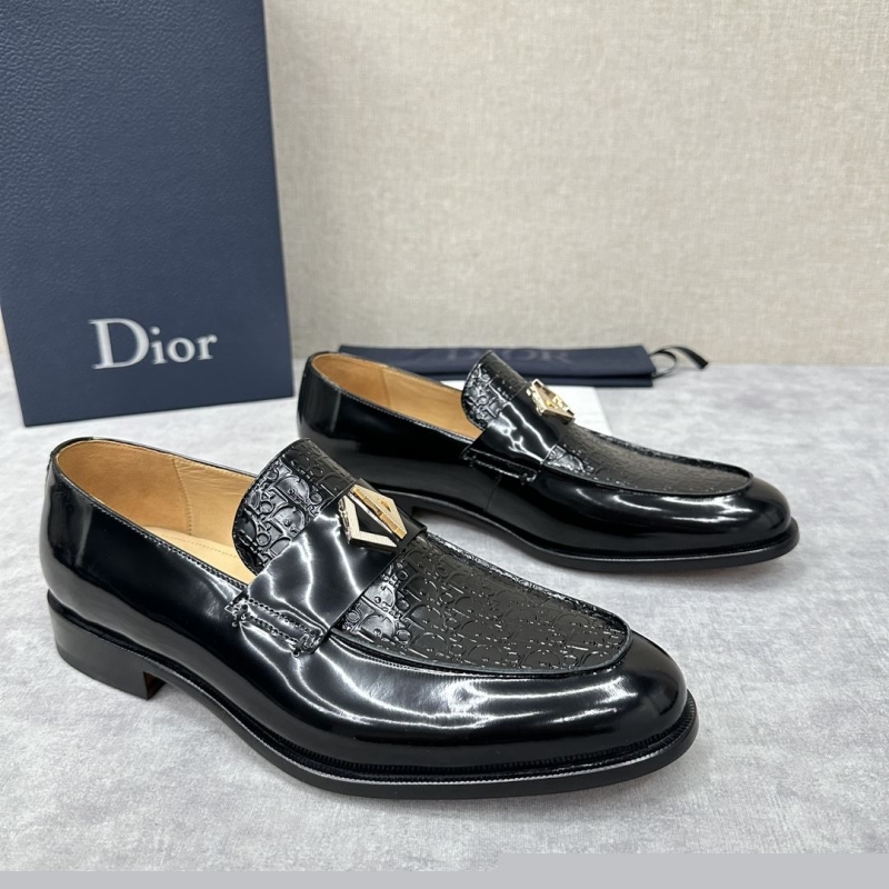 ch**an D*or leather shoes